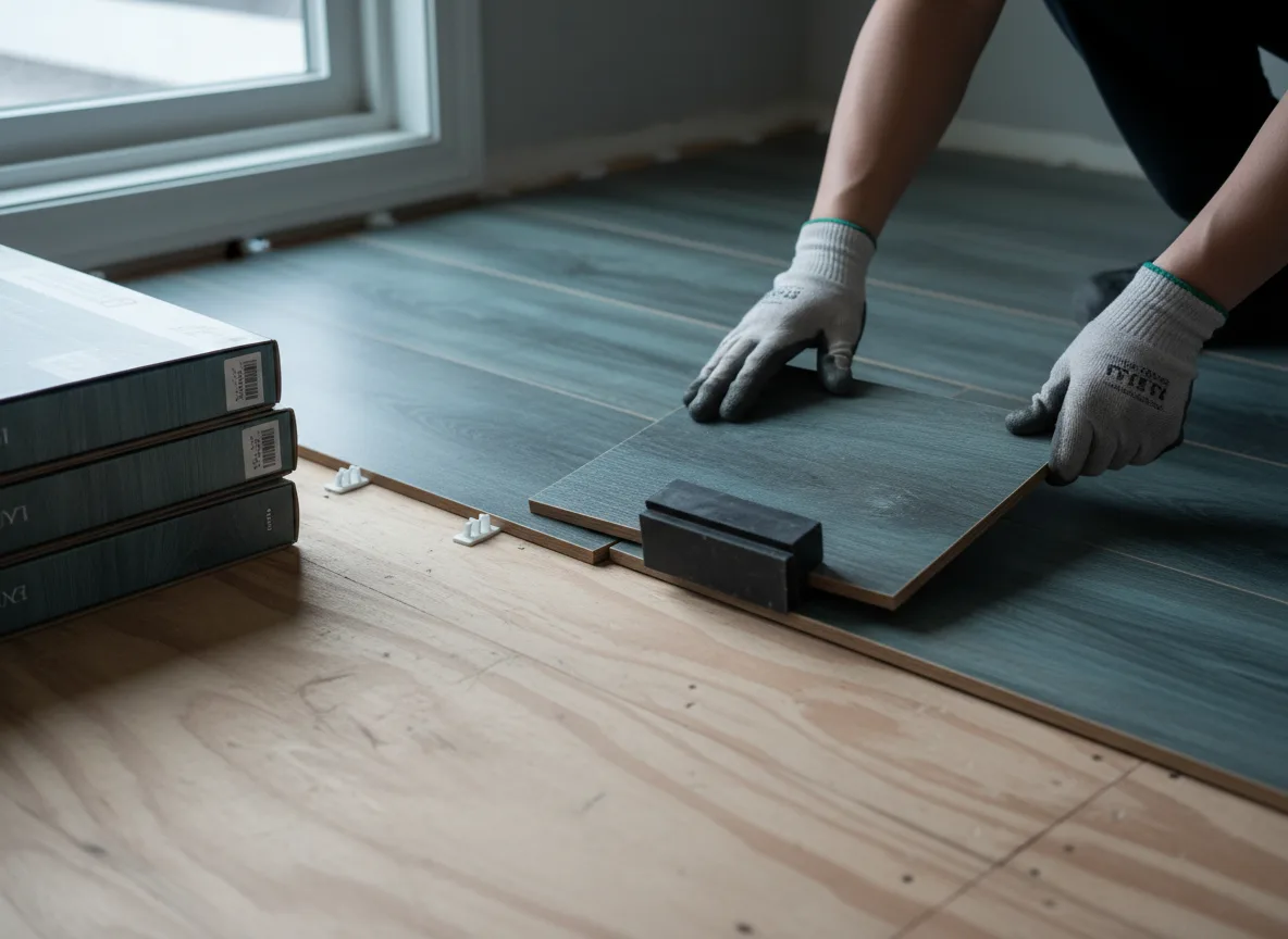 Luxury Vinyl Plank Installation company in Swan River, MN
